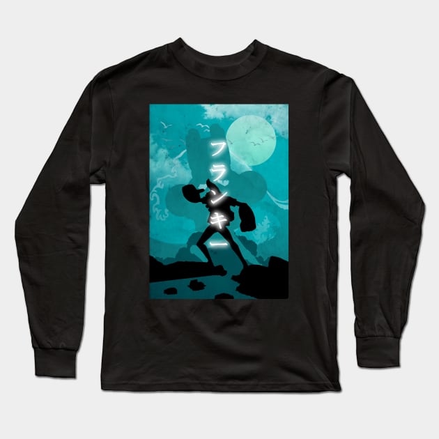 FRANKY SHADOW ONE PIECE Long Sleeve T-Shirt by Trangle Imagi